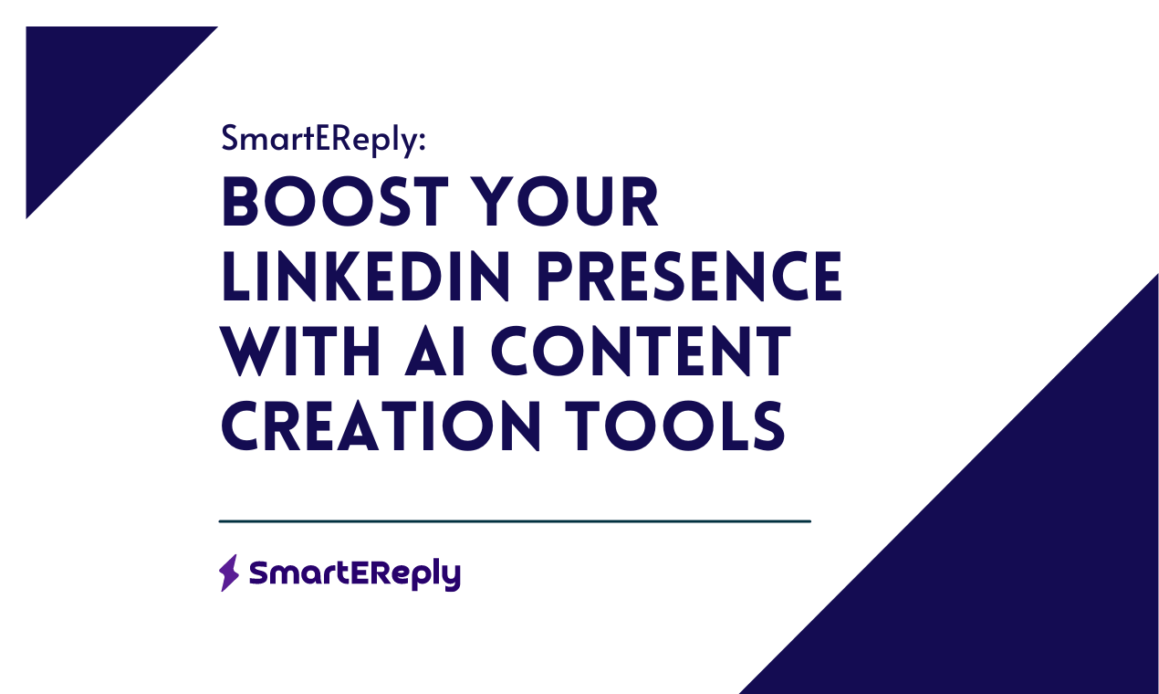 Unleash the power of AI content creation with Smartereply. This blog will guide you through optimizing your LinkedIn profile and posts, making sure your content resonates with your professional goals and audience.