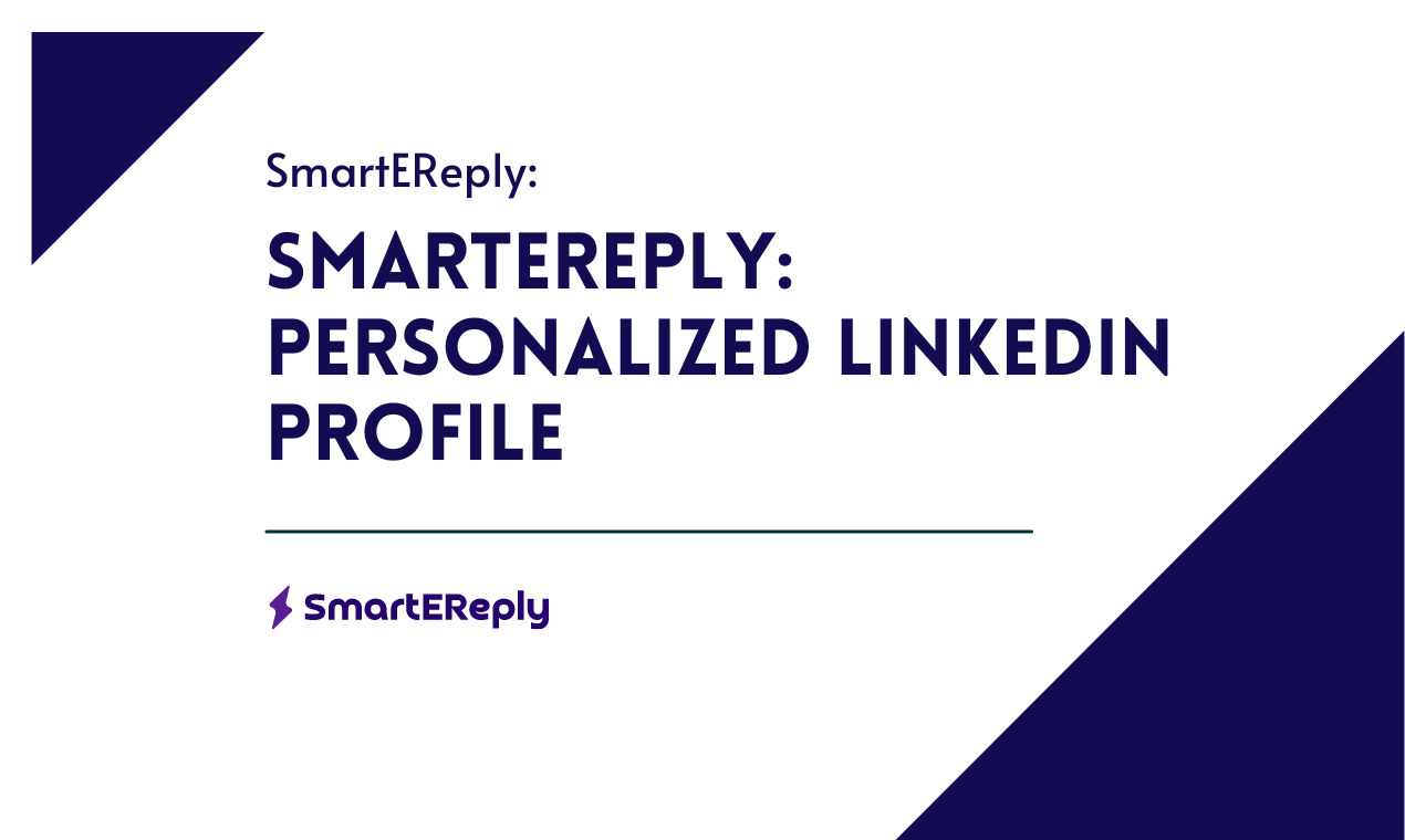 Enhance your LinkedIn profile with SmartEREply. Personalize your summary using AI to boost visibility, attract employers, and improve networking opportunities.