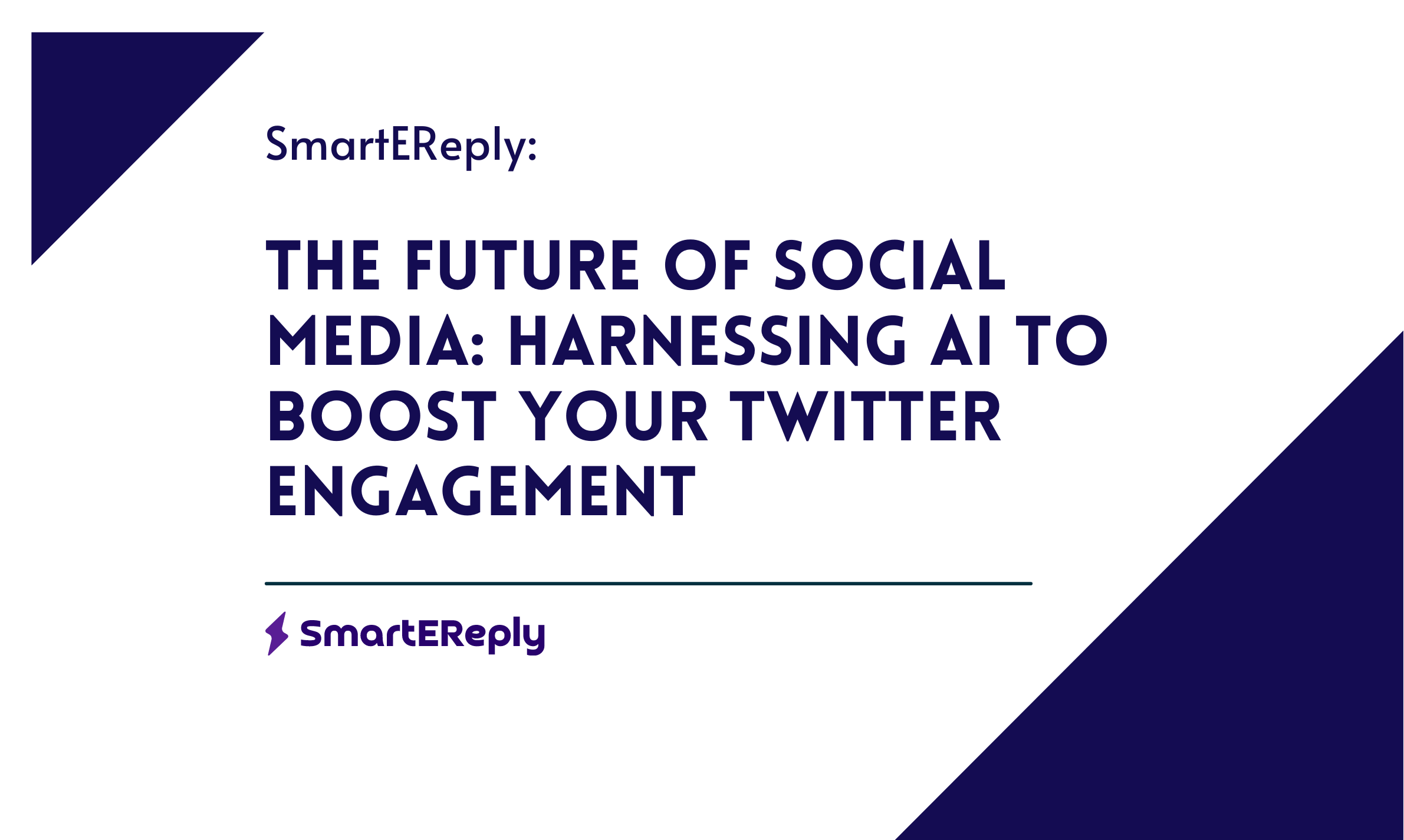 Discover how SmartEReply's AI tweet generator can enhance your Twitter engagement, store time, and keep your content material relevant with the aid of leveraging industry developments.