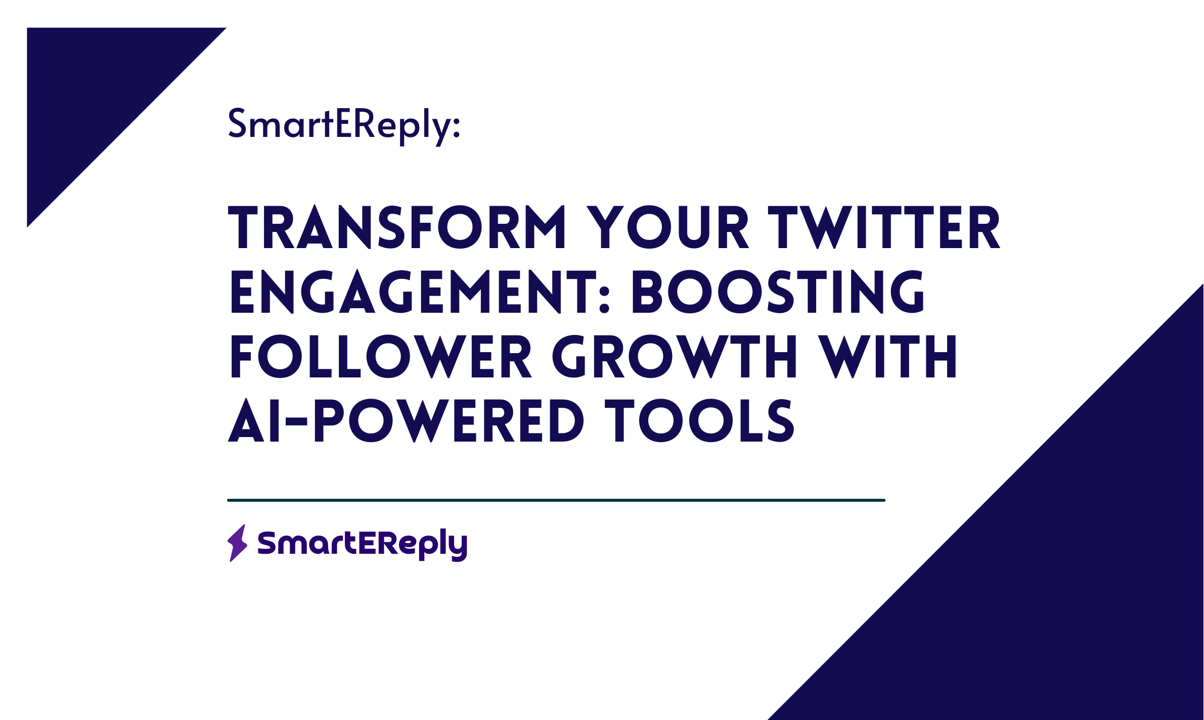 Boost Your Twitter Engagement with SmartEreply's AI Tools