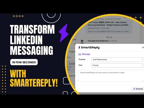 Enhance LinkedIn Networking with AI: Automate and Personalize Your Messaging with SmartEReply
